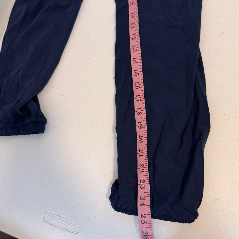 Lulu's Learning to Fly Halter Jumpsuit Womens Large Cinched Waist Backless Blue - Picture 11 of 16